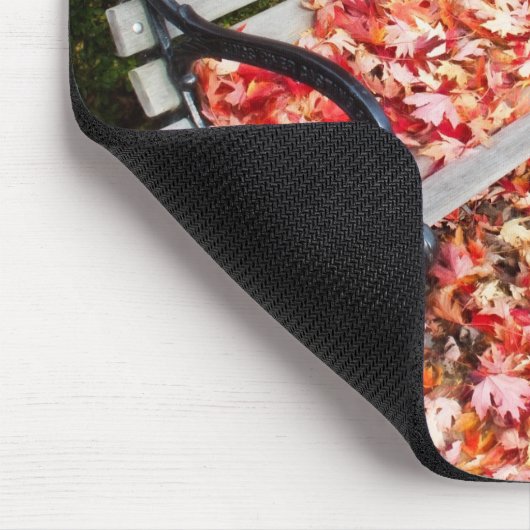 Herbstfall der Leaf Natur Mousepad (Ecke)