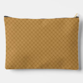 Herbstfall Kariert Tartan 1 Diagonal Zubehörtasche (Rückseite)
