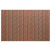 Herbstfall Landscape Foto Grid Muster Stoff (Yard (91,4 cm))