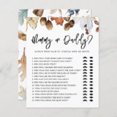 Herbstfall Mommy oder Daddy Baby Shower in der Lie (Vorne/Hinten)