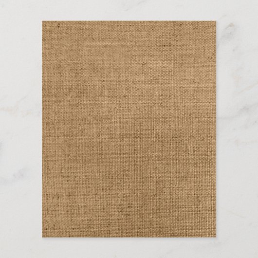 Herbstfall Rustikale florale gotische Hochzeit Ein Flyer (Hinten)