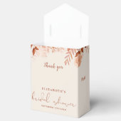 Herbstfall Rustikales Brautparty Geschenkschachtel (Geöffnet)