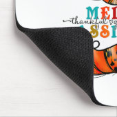 Herbstfall T-Shirts Medizinischer Istant Dankbarke Mousepad (Ecke)