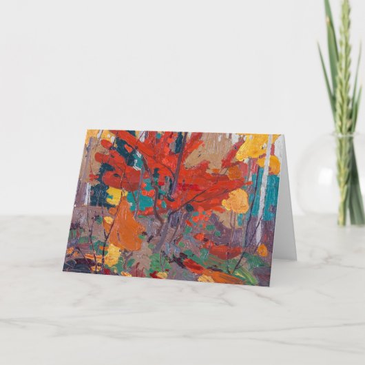 Herbstfall | Tom Thomson | Karte (Vorderseite)