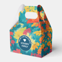 Herbstfall Wasserfarben Blütendusche, Geburtstag