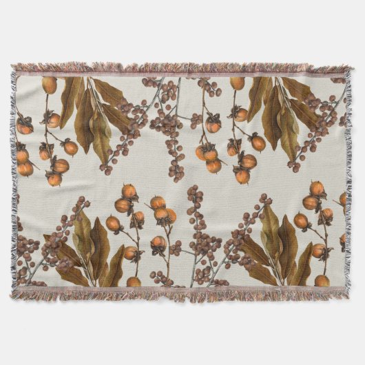 Herbstfall Wasserfarbenfolien-Blätter Decke (Vorderseite)