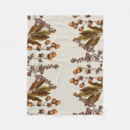 Herbstfall Wasserfarbenfolien-Blätter Fleecedecke