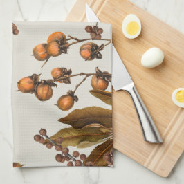 Herbstfall Wasserfarbenfolien-Blätter Geschirrtuch