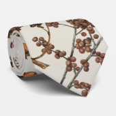 Herbstfall Wasserfarbenfolien-Blätter Krawatte (Gerollt)