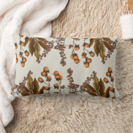 Herbstfall Wasserfarbenfolien-Blätter Lendenkissen