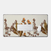 Herbstfall Wasserfarbenfolien-Blätter Schreibtischunterlage (Tastatur & Maus)