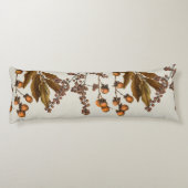 Herbstfall Wasserfarbenfolien-Blätter Seitenschläferkissen (Rückseite)