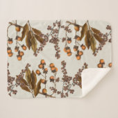 Herbstfall Wasserfarbenfolien-Blätter Sherpadecke (Vorderseite (Horizontal))