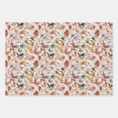 Herbstfallen Ahorn-Blätter, die Papierblätter umbl Geschenkpapier Set (Vorderseite 2)