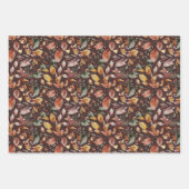 Herbstfallen Ahorn-Blätter, die Papierblätter umbl Geschenkpapier Set (Vorderseite)