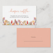 Herbstfallen-Folien-Windeln-Sammelkarte Begleitkarte (Vorne/Hinten)