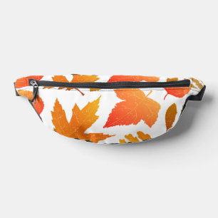 Herbstfallen - Gemütliches Leaf-Muster Bauchtasche