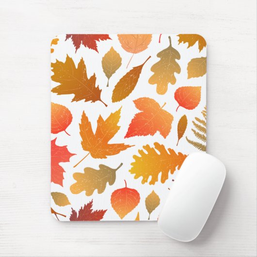 Herbstfallen - Gemütliches Leaf-Muster Mousepad (Mit Mouse)