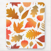 Herbstfallen - Gemütliches Leaf-Muster Mousepad (Vorne)
