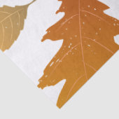 Herbstfallen - Gemütliches Leaf-Muster Seidenpapier (Ausschnitt)