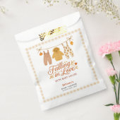 Herbstfallen in der Liebe Kinderkleidung Babydusch Geschenktütchen (Versiegelt)