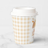 Herbstfallen in der Liebe Kinderkleidung Babydusch Pappbecher (Rechts)