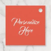 Herbstfallen japanische Ahorn Blätter elegant rot Geschenkanhänger (Rückseite)