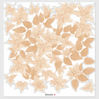 Herbstfallen lässt Vinyl-Aufkleber nach Maß schnei Aufkleber