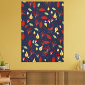 Herbstfallen Leinwanddruck (Insitu (Wohnzimmer))