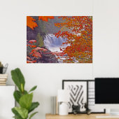Herbstfallen Poster (Heimbüro)