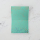 Herbstfallende Blätter passen gut zur Dankeschön-K Dankeskarte (Innenseite)