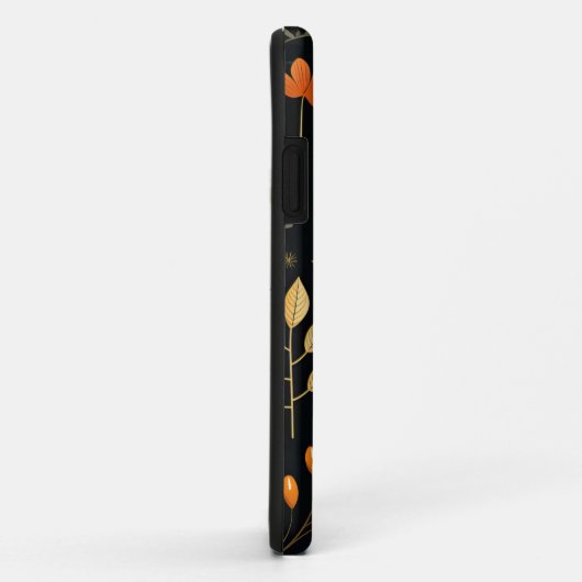 Herbstfallende Blätter Pumpkin Case-Mate iPhone Hülle (Hinten/Rechts)