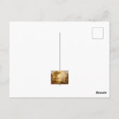 Herbstfalllandschaftsmalerei Postkarte (Rückseite)