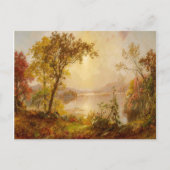 Herbstfalllandschaftsmalerei Postkarte (Vorderseite)