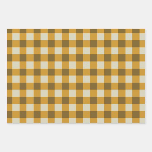 Herbstfallmuster Geschenkpapier Set (Vorderseite 2)