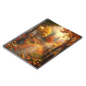 Herbstfallszene Notizblock (Linke Seite)