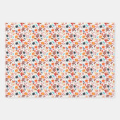 Herbstfällt Folikin Pumpkin Halloween Thema Geschenkpapier Set (Vorderseite 3)