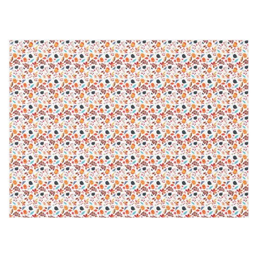 Herbstfällt Pumpkin Halloween-Erntedank Tischdecke (Vorderseite (Horizontal))