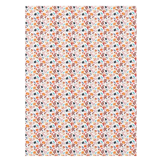 Herbstfällt Pumpkin Halloween-Erntedank Tischdecke (Vorderseite)