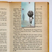 Herbstfallwandern von Lesezeichen Bookmarkers Visitenkarten