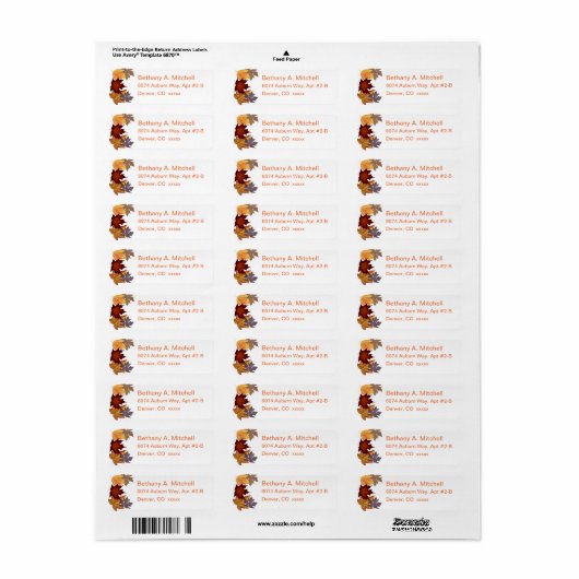 Herbstfallzeichen (Vorne)