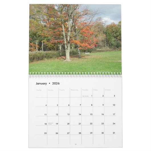 Herbstfarbe 2023 Kalender (Jan 2026)