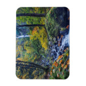 Herbstfarbe am Rande des Sternenbachs Fall 2 Magnet (Vertikal)