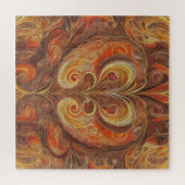 Herbstfarbe der Wirbel Puzzle (Horizontal)