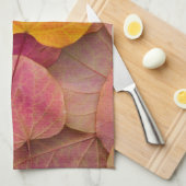 Herbstfarbe des Waldes Pansy Redbud gefallen Handtuch (Viertel Falte)