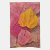Herbstfarbe des Waldes Pansy Redbud gefallen Handtuch (Vertikal)