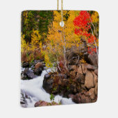 Herbstfarbe entlang Bischof Creek, CA Keramikornament (Rechts)