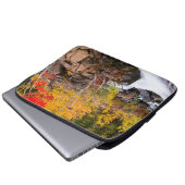 Herbstfarbe entlang Bischof Creek, CA Laptopschutzhülle (Vorne Knopf)