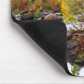 Herbstfarbe entlang Bishop Creek, CA Mousepad (Ecke)