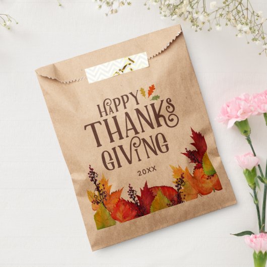 Herbstfarbe | ERNTEDANK Geschenktütchen (Versiegelt)